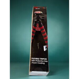 Ritz Gear 12" Flexible Tripod With Protective Grip & Foam Coating For Cameras ne